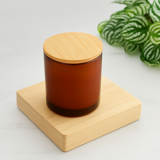 Ambered Sandalwood Small Candle