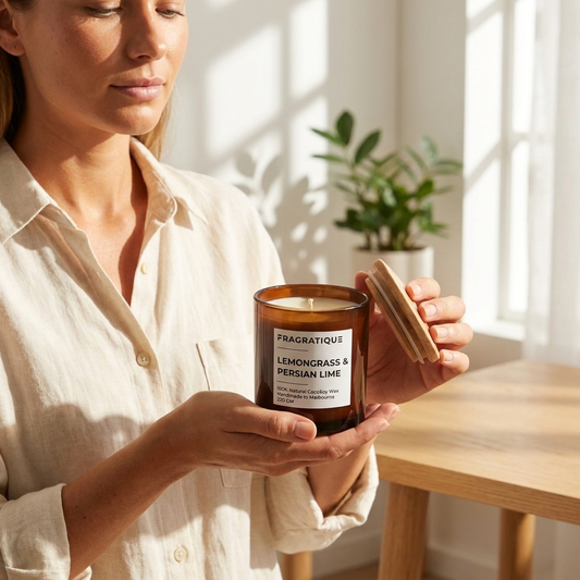 Lemongrass and Persian Lime Small Candle