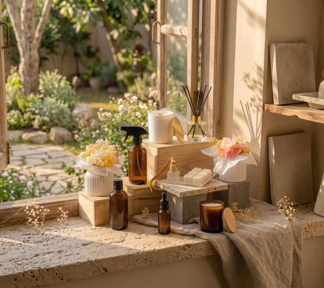 Fragratique coco-soy candles, reed diffusers and wax melts, handcrafted in Australia