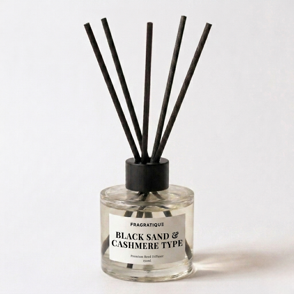 Black Sand & Cashmere Type Small Reed Diffuser