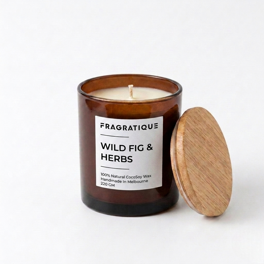 Wild Fig and Herbs Small Candle