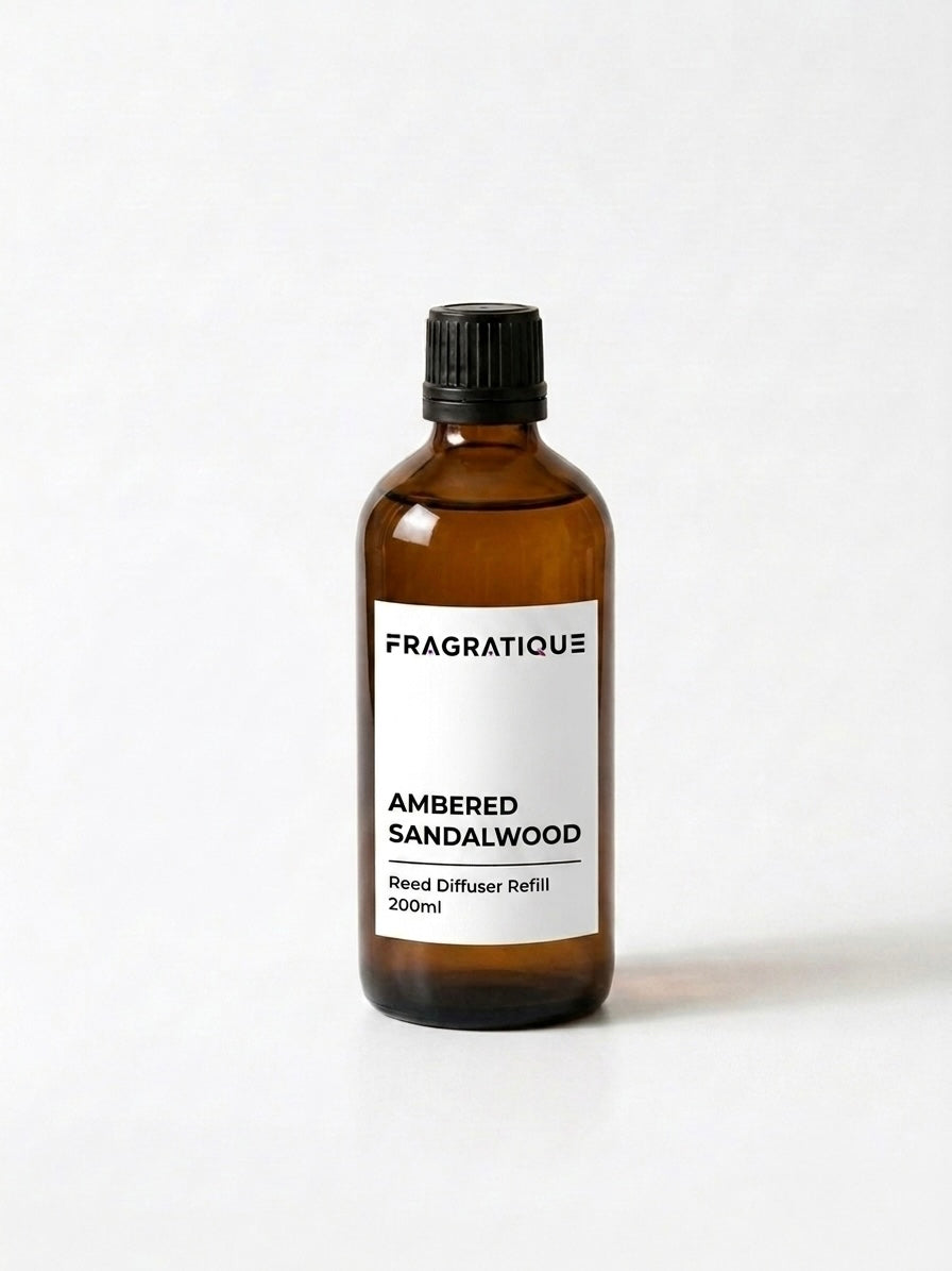 Ambered Sandalwood Reed Diffuser Refill