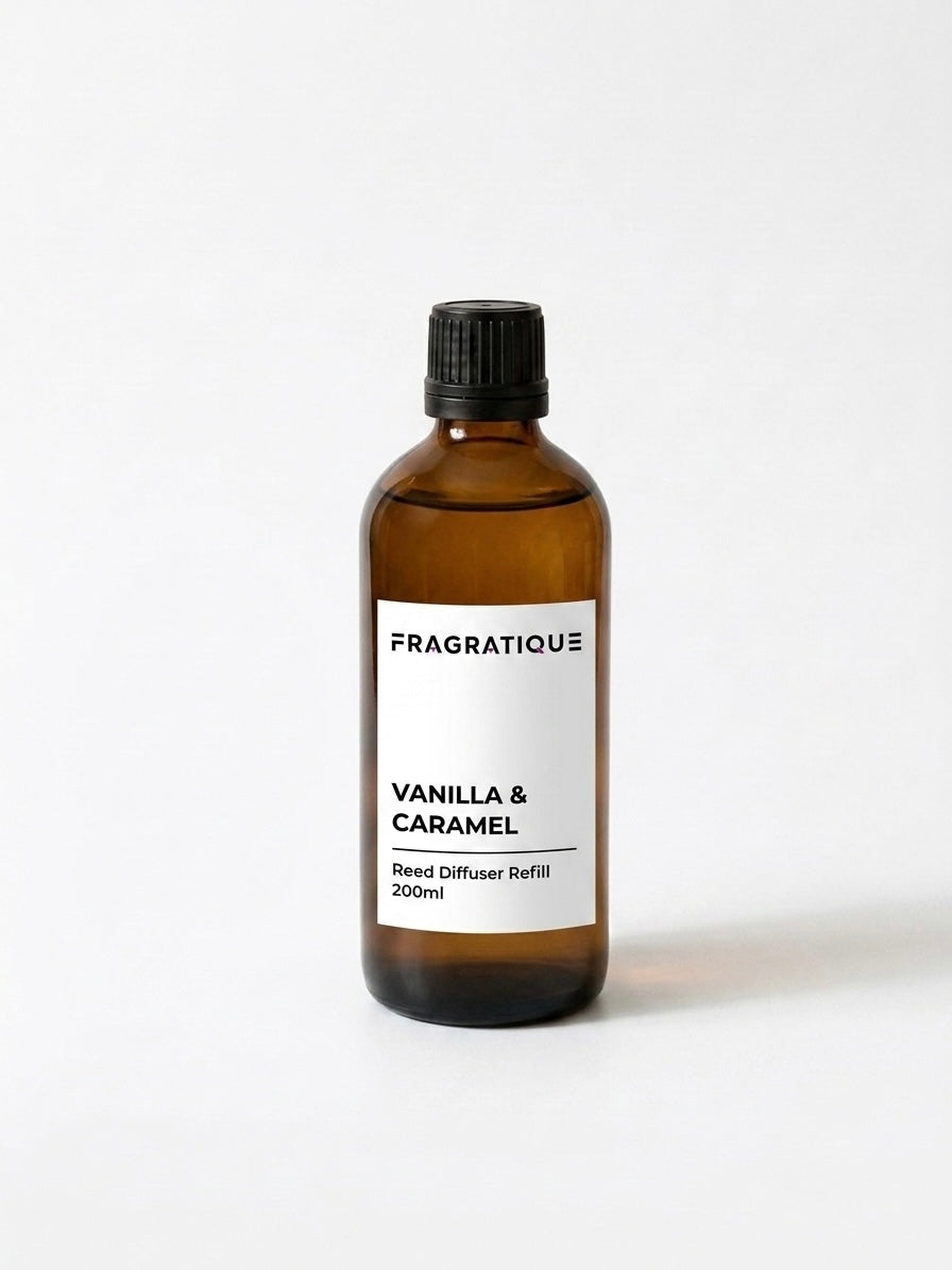 Vanilla and Caramel Reed Diffuser Refill