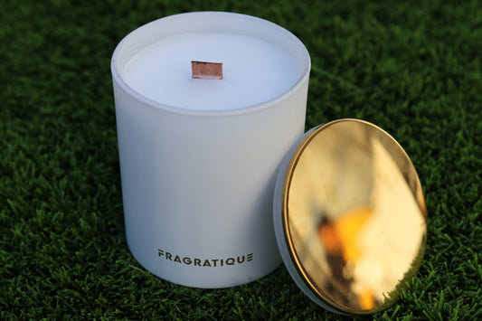 Ambered Sandalwood Large Candle