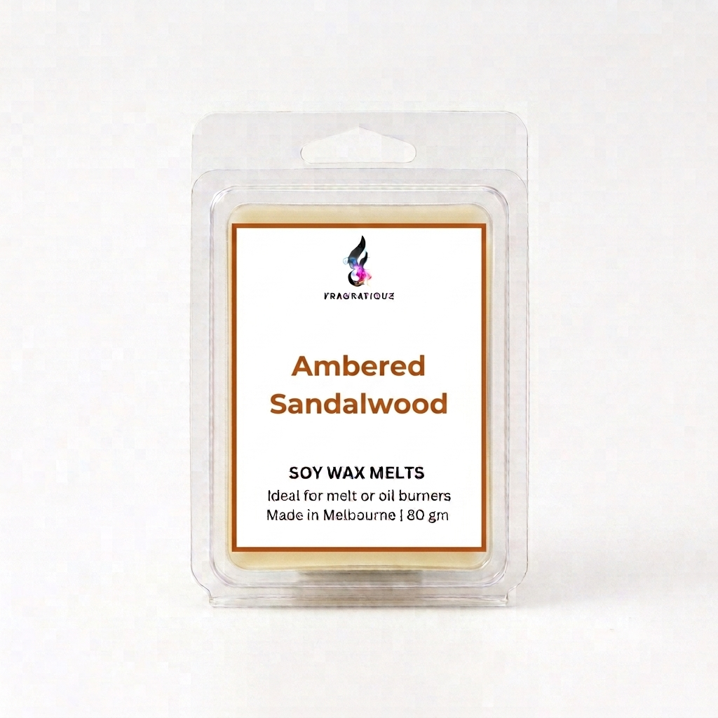 Ambered Sandalwood Wax Melts