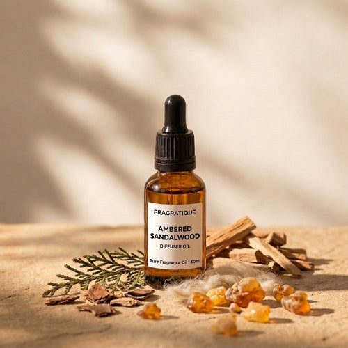 Ambered Sandalwood Pure Fragrance Oil