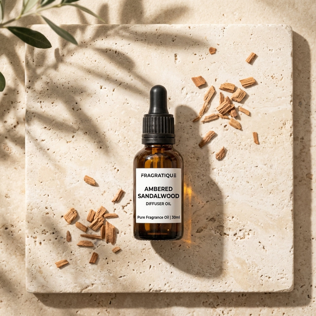 Ambered Sandalwood Pure Fragrance Oil