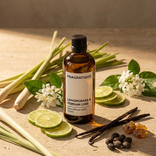 Lemongrass and Persian Lime Reed Diffuser Refill