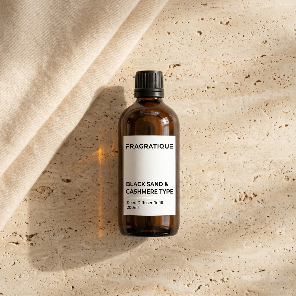 Black Sand & Cashmere Type Reed Diffuser Refill