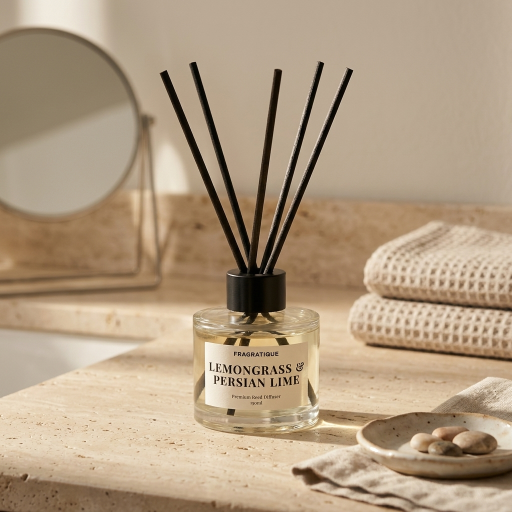Lemongrass and Persian Lime Small Reed Diffuser