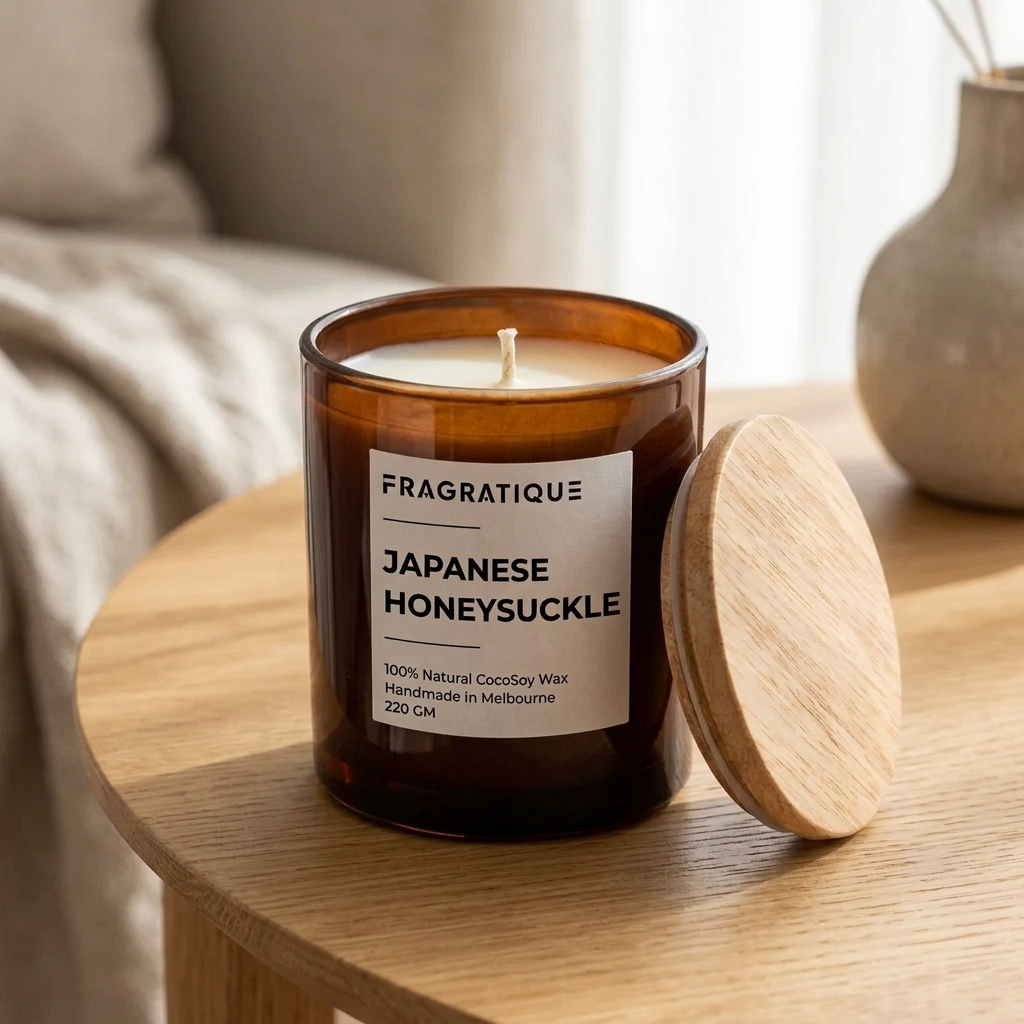 Japanese Honeysuckle Small Candle