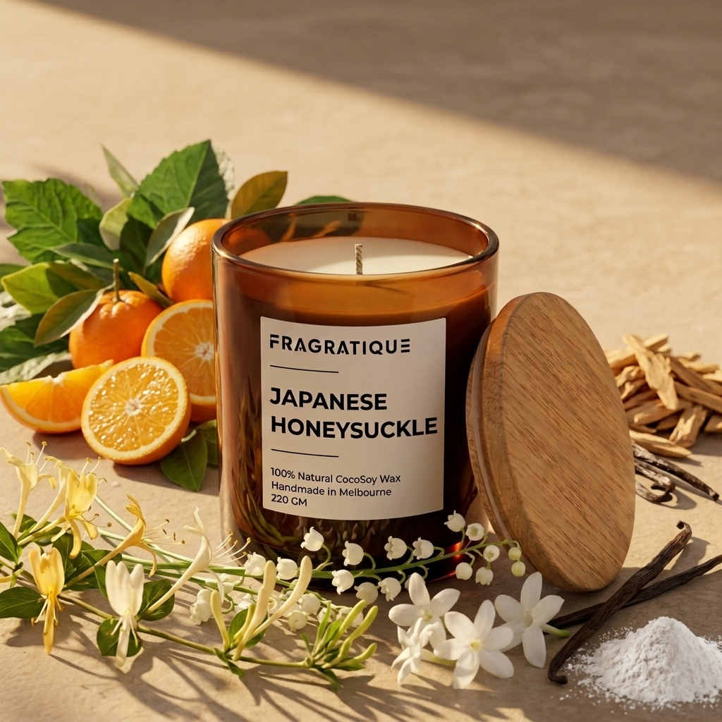 Japanese Honeysuckle Small Candle