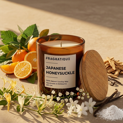 Japanese Honeysuckle Small Candle