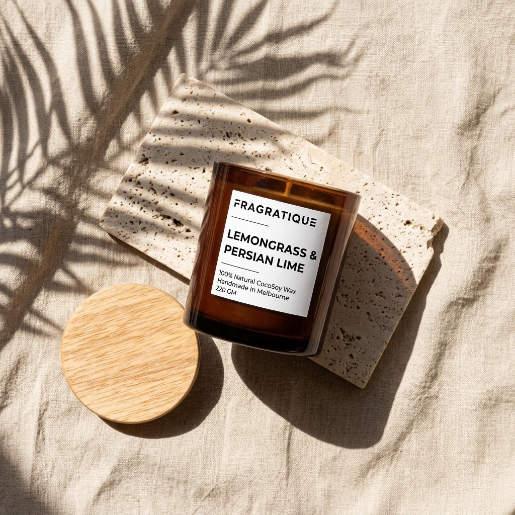 Lemongrass and Persian Lime Small Candle