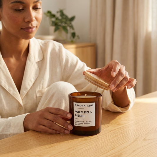 Wild Fig and Herbs Small Candle