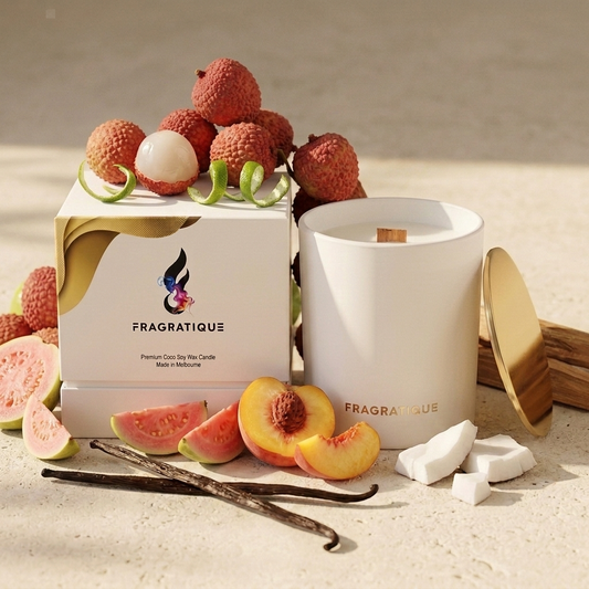 Lychee and Guava Sorbet Large Candle