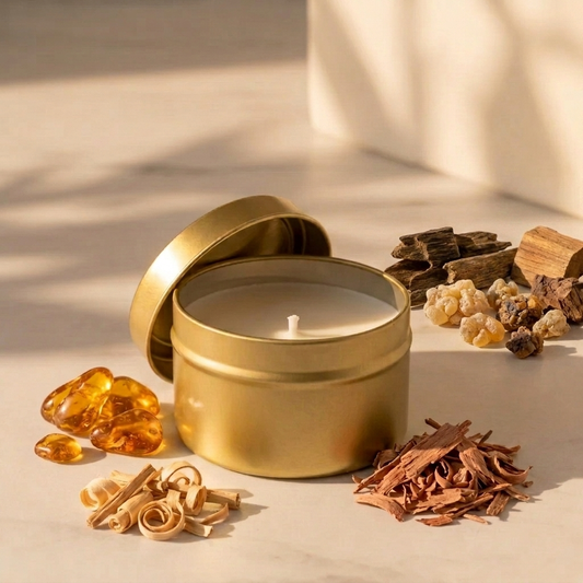 Ambered Sandalwood Mini Tester Candle