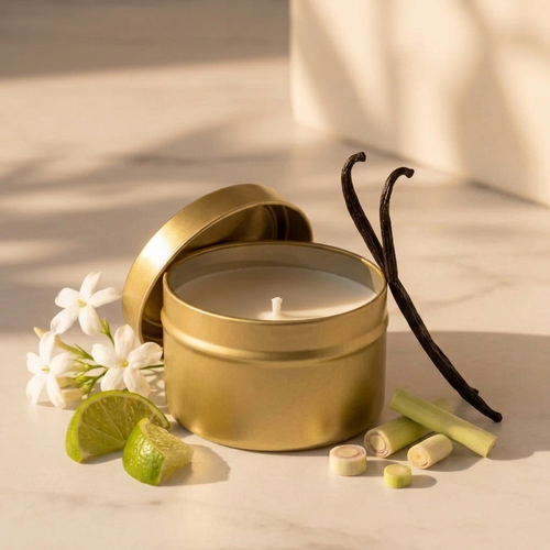 Lemongrass and Persian Lime Mini Tester Candle