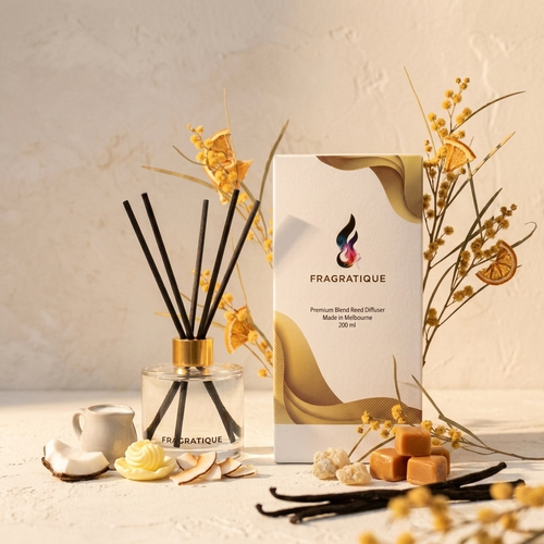 Vanilla and Caramel Reed Diffuser