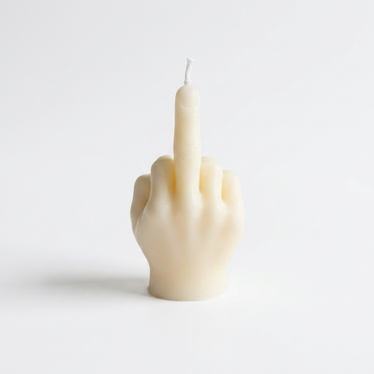 Rude Finger Candle - Large